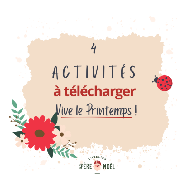 4 activités Printemps