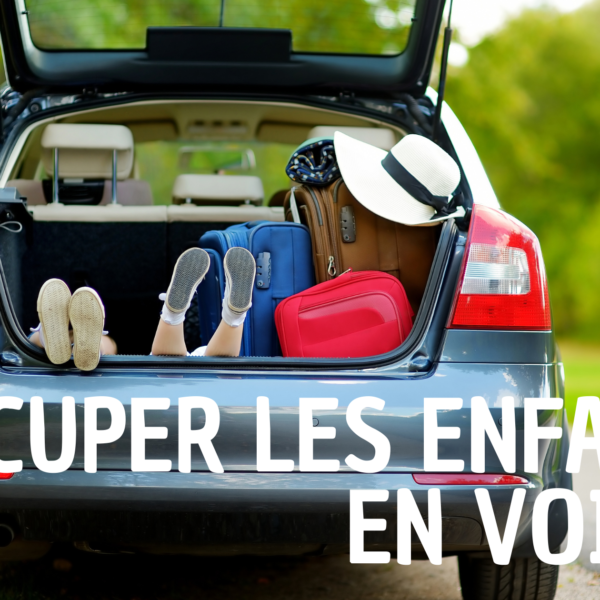 Occuper les enfants en voiture