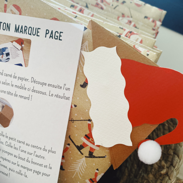 Marque page de Noël